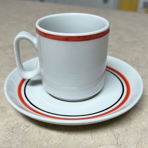 Retro Royal Tognana Espresso Cup & Saucer